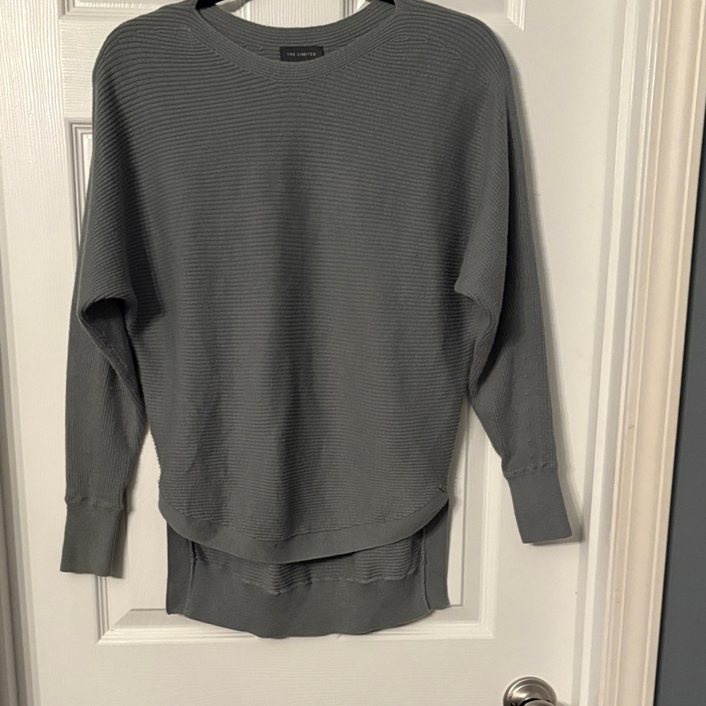 The Limited Charcoal Crew Neck Sweater